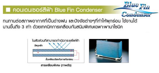 Blue Fin Condenser คอนเดนเซอร์ทนทาน เคลือบสารกันสนิม -แอร์พานาโซนิค